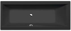 SAPHO POLYSAN CLEO kád, 170x70x48cm, matt fekete (74611.21) (74611.21)