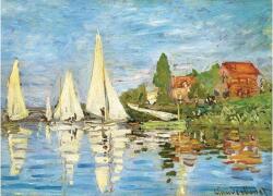 EUROGRAPHICS 6000-6040 - Regattas at Argenteuil, Monet - 1000 db-os puzzle (6000-6040)