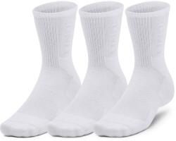 Under Armour UA 3-Maker 3pk Mid-Crew M | Unisex | Șosete | Alb | 1373084-100 (1373084-100)