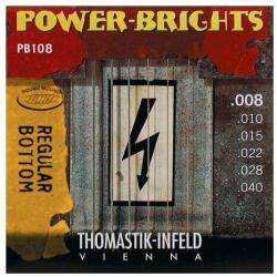 Thomastik Power Brights PB108 Corzi chitare electrice (PB108)