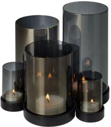 Philippi Suport pentru lumânări LICHTERMEER 27 cm, negru, Philippi (PHP119002)