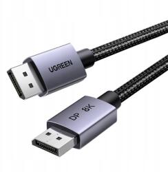 UGREEN DisplayPort 1.4 Ugreen kábel DP120, 8K 60Hz, 32.4Gbps, 1m (fekete) (25903)