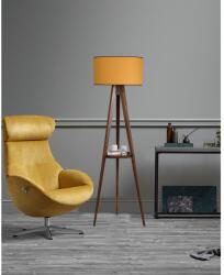 Opviq , 534LUN2172 , Sehbalı , Dió Mustár Színű , Állólámpa , E27 Foglalattal