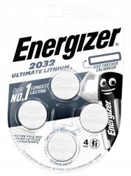 TrustFire 4x Energizer Ultimate CR2032 mini lítium akkumulátor