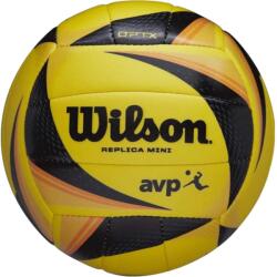 Wilson Röplabda Wilson OPTX AVP Replica Mini Volleyball, 2-es méret 2 fekete|sárga