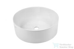 INVENA KETO 42 cm-es pultra ültethető mosdó csaplyuk nélkül, fehér CE-14-001-C (CE-14-001-C)