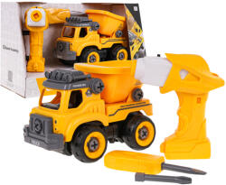 Inlea Billenős autó szerelő - csavarozós játék CITY ENGINEERING (RA-ZAU.LM8016-DZ-1)