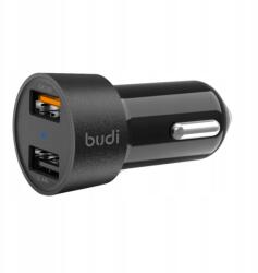 budi autós töltő 2x Usb, 30W, QC3.0 (BD622Q)