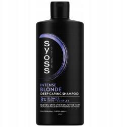 Syoss Ápoló sampon szőke és ősz hajra Intense Blonde 440ml