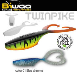 Biwaa TWINPIKE 6" 15cm 24gr 01 BlueChrome (B000847)