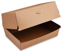 WIMEX Burger box Plus (PAP FSC Mix) zsírálló kraft 195 x 135 x 100 mm [50 db]