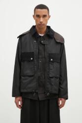Barbour pamut kabát Re-Engineered Spey Wax Jacket fekete, átmeneti, MWX2341 - fekete XL