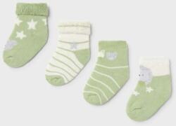 Mayoral Newborn baba zokni 4 db zöld - zöld 15