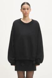 Fiorucci pamut melegítőfelső Angel fekete, női, sima, M01FPSCR188CJ05BK01 - fekete XS