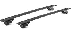 Bare transversale Green Valley Uno Vento Premium Black Aluminiu pentru VOLKSWAGEN Touran MPV 2016-prezent, cu prindere pe bare longitudinale (GVB10995)