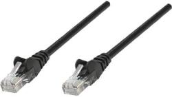 Intellinet RJ45-ös patch kábel, hálózati LAN kábel CAT 6 U/UTP [1x RJ45 dugó - 1x RJ45 dugó] 7.50 m Fekete Intellinet