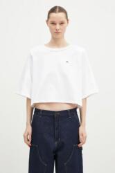 Fiorucci pamut póló Angel női, fehér, W01FPTSH106CJ01WH01 - fehér XS
