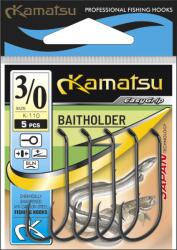 Kamatsu kamatsu baitholder 2/0 black nickel ringed (511900320) - nextfish