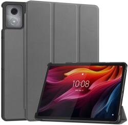  LEATHER Capac cu balamale pentru Lenovo Tab K11 Plus gri