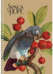Shkolyaryk Publishing House Spirálfüzet, A5, sima, 96 lap, SHKOLYARYK "Songs of Hope", vegyes (SB966123) - tintasziget