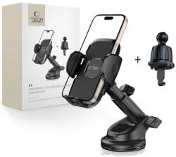 Tech-Protect V3 Dash Vent telefontartó autóba, fekete