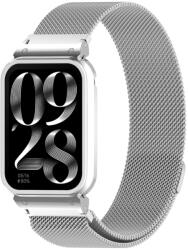  SET MILANESE Fém óratok + szíj Xiaomi Smart Band 9 Pro ezüst