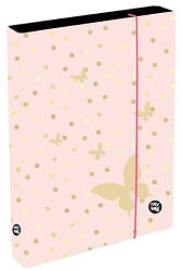 Oxybag pillangós füzetbox A4 Jumbo - Butterfly gold