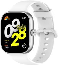 SILICONE Cserélhető szíj a Xiaomi-hoz Redmi Watch 5 fehér