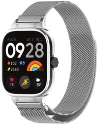 SET MILANESE Fém óratok + szíj Xiaomi Redmi Watch5 ezüst