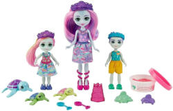 Mattel Enchantimals Ocean Kingdom Tengeri királyság család állatkákkal Tinsley Teknős család (429152)