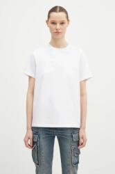 Fiorucci pamut póló I'm Your Fiorucci női, fehér, W01FPTSH101CJ01WH06 - fehér M