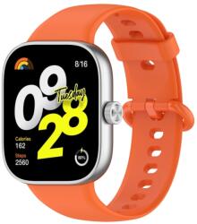 SILICONE Cserélhető szíj a Xiaomi-hoz Redmi Watch 5 narancs