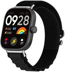 NYLON Cserélhető heveder Xiaomi Redmi Watch 5 fekete