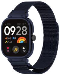  BEÁLLÍTÁS MILANESE Fém óraház + szíj Xiaomi Redmi Watch 5 ÉJFÉL BLUE