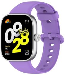 SILICONE Cserélhető szíj Xiaomi-hoz Redmi Watch 5 lila