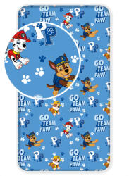 Jerry Fabrics Mancs Őrjárat Go Team gumis lepedő 90x200 cm (JFK038596) - kidsfashion