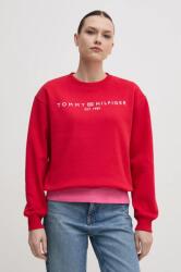 Tommy Hilfiger felső piros, női, nyomott mintás, WW0WW39791 - piros XS - answear - 44 990 Ft
