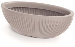 Prosperplast Latia Ethick virágcserép, 58 cm - mokka (TLO58-247R)