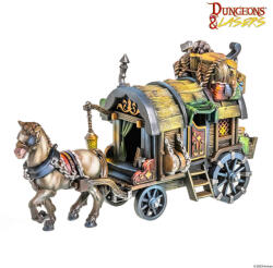 Archon Studio Dungeons & Lasers Miniatures: STAGECOACH (DNL0060)