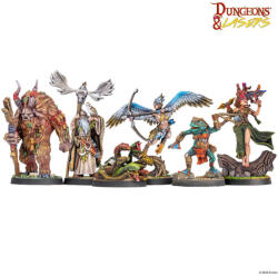 Archon Studio Dungeons & Lasers Miniatures: FANTASY MINIATURES SET (DNL0062)