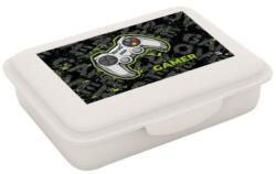 KARTON P+P Premium Cool Gamer cutie de prânz pentru băieți, verde neon - negru, Oxybag