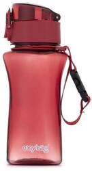 KARTON P+P Sticlă de apă, recipient plastic OXYTWIST PASTEL RED pentru fete, 400 ml
