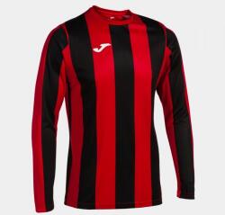 Joma INTER CLASSIC LONG SLEEVE T-SHIRT hosszú dressz / hosszú póló piros fekete 5XS