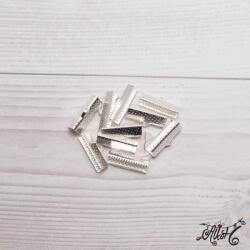  Szalagvég ezüst, 20x8mm (50 db)