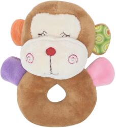 Lorelli Toys Jucarie de plus, 11 cm, zornaitoare, 0 luni+, maimutica (10191330002)