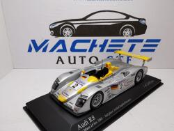 MINICHAMPS AUDI R8 Le Mans 24 hrs. 2001 - 2nd place: Aiello / Caplello / Pescatori nr 21/43 (8668)