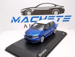 iSCALE Skoda Fabia 3 Race Blue with White Roof 20151/43 (7876)