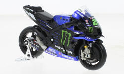 Maisto Yamaha YZR-M1, No. 21, Yamaha factory racing, Monster Energy, MotoGP, F. Morbidelli, 2021 scala 1/181/43 (26648)