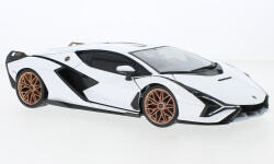 Bburago Lamborghini Sian FKP 37, white/black, 2019 scala 1/181/43 (27113)