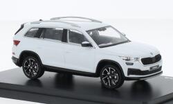 ABREX Macheta auto Skoda Kodiaq facelift 2021 White1/43 (30139)